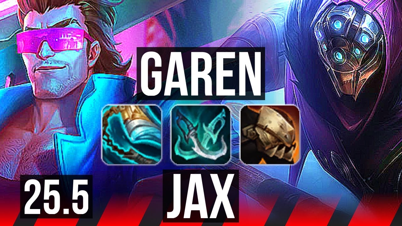 GAREN vs JAX (TOP) | 8/1/12, Dominating | KR Master | 25.5