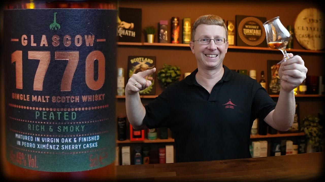 Glasgow Distillery 1770 - Peated - Rich & Smoky 46 % Vol.