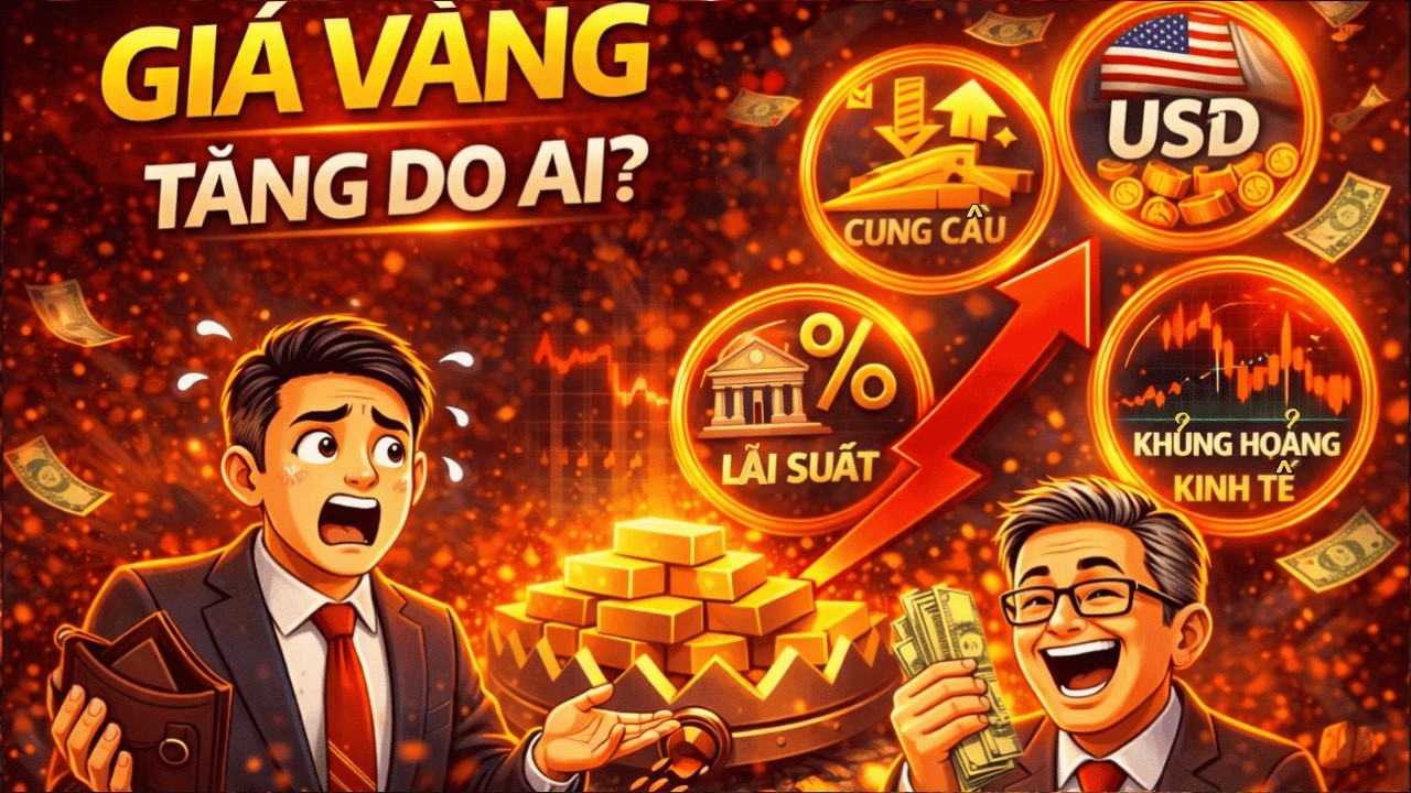 Những Yếu Tố Thực Sự Ảnh Hưởng Đến Giá Vàng.