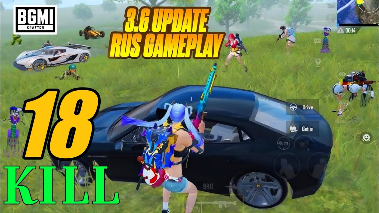 Iqoo 13 bgmi test 2025😱 | Bgmi Rush gameplay 18kills #iqoo13bgmi  @YouTube