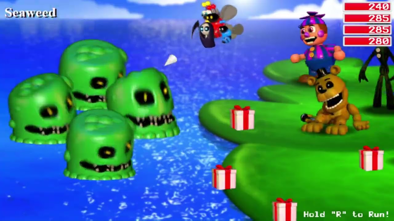 Middle Aged Man Plays FNAF World for the first time Part 45