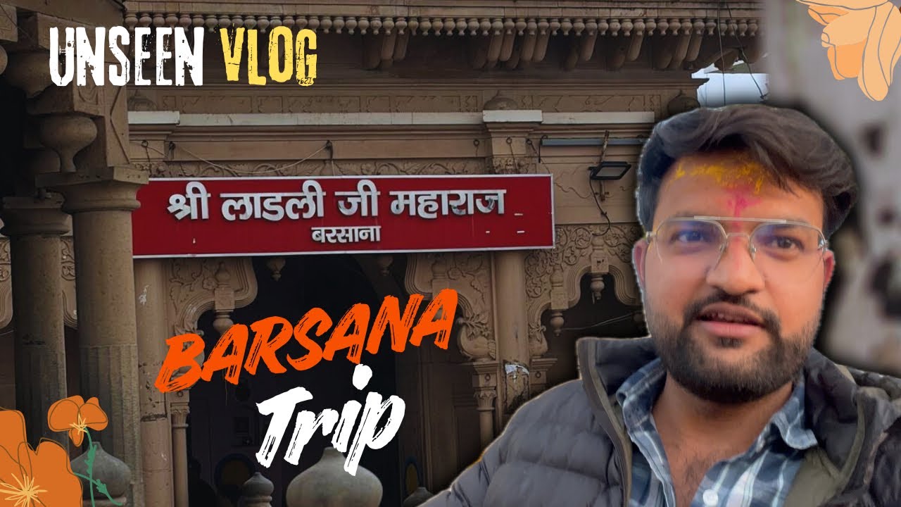 Ab tak ka sabse best vlog 😌❣️ | Radha Rani Mahal Vlog 🚩🌸 day 43 / 365