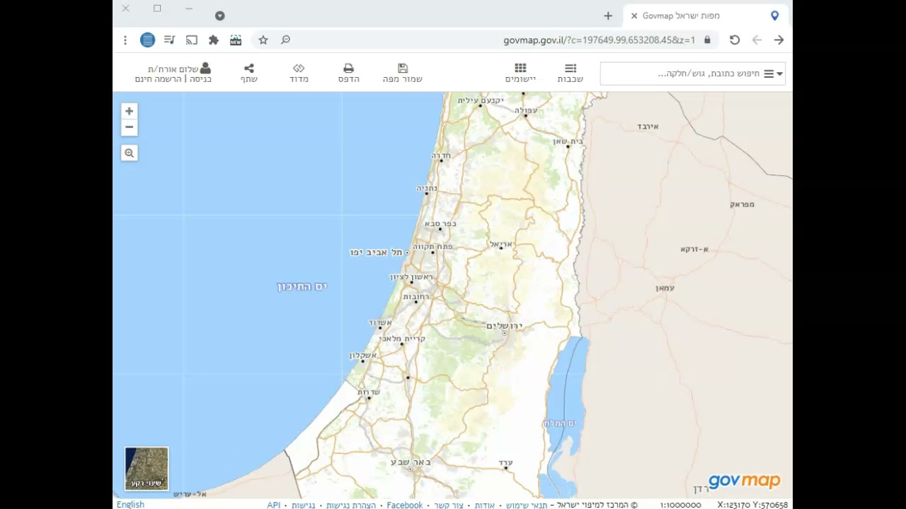 gov map הכרות עם