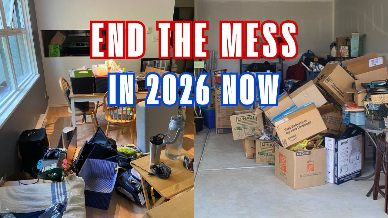 7 Simple Decluttering Tips To END Your NEVER-ENDING Mess in 2026