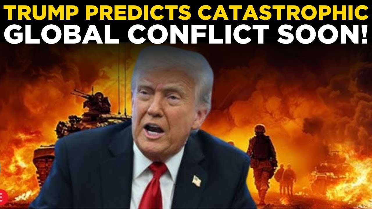 TRUMP LIVE: Trump Sounds Alarming Global Conflict Warning, Could WW3 Break Out Soon?