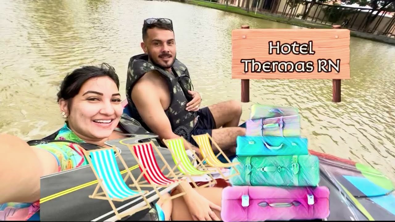 Nossa viagem para o Thermas de Mossoró 🦚 Vlog no paraíso das águas termais
