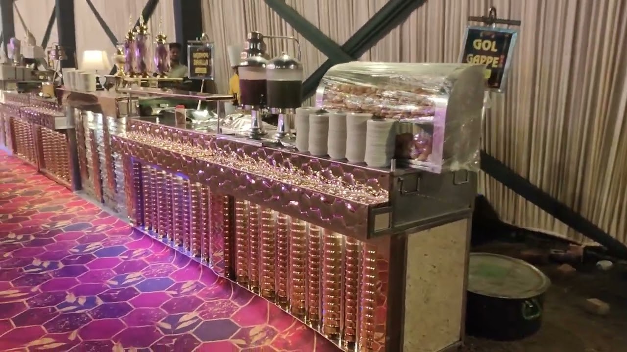 Catering counter stall