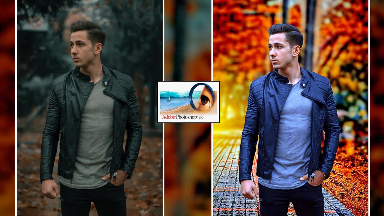 Photoshop 7.0 Photo Editing Tutorial - New Outdoor Photo Editing - Photoshop Tutorial