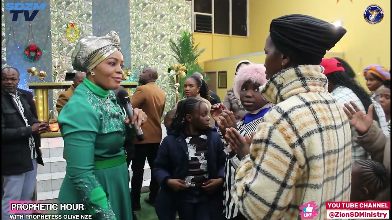 “The Oracle Speaks: Prophetic Hour with Prophetess Olive Nze”🎤