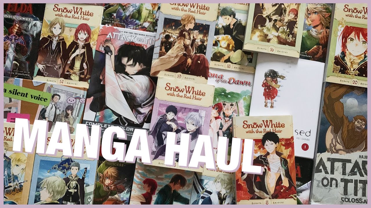 Manga Haul & Unboxing (shounen, shoujo, seinen) |  Alibris, Right Stuf Anime, Barnes and Noble