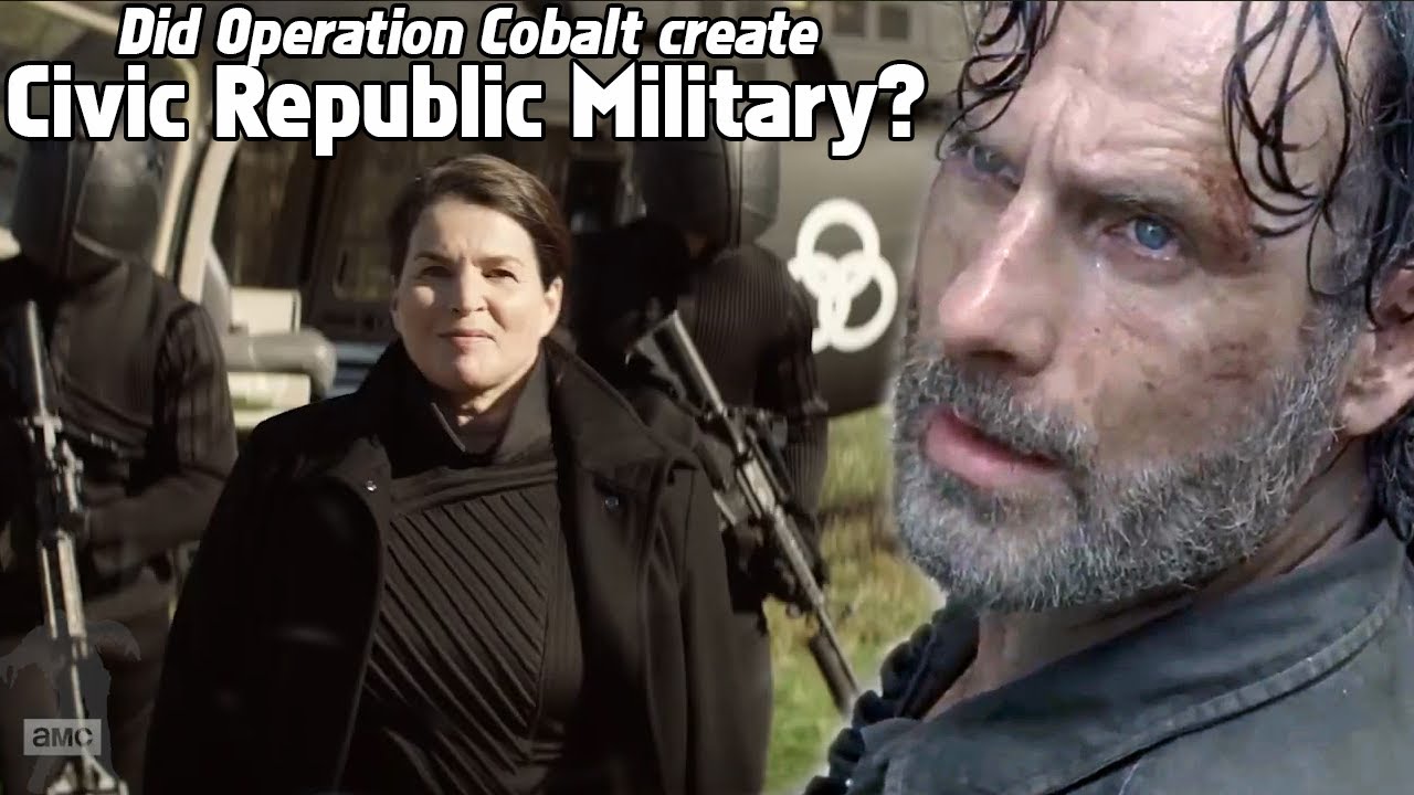 The Walking Dead - Did Operation COBALT create CRM (Civic Republic Military)?