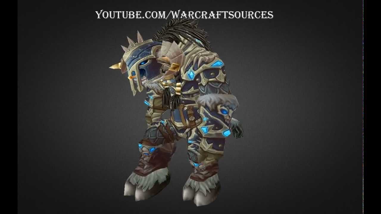 Tauren Death Knight Challenge Mode Set - Lich Lord Armor