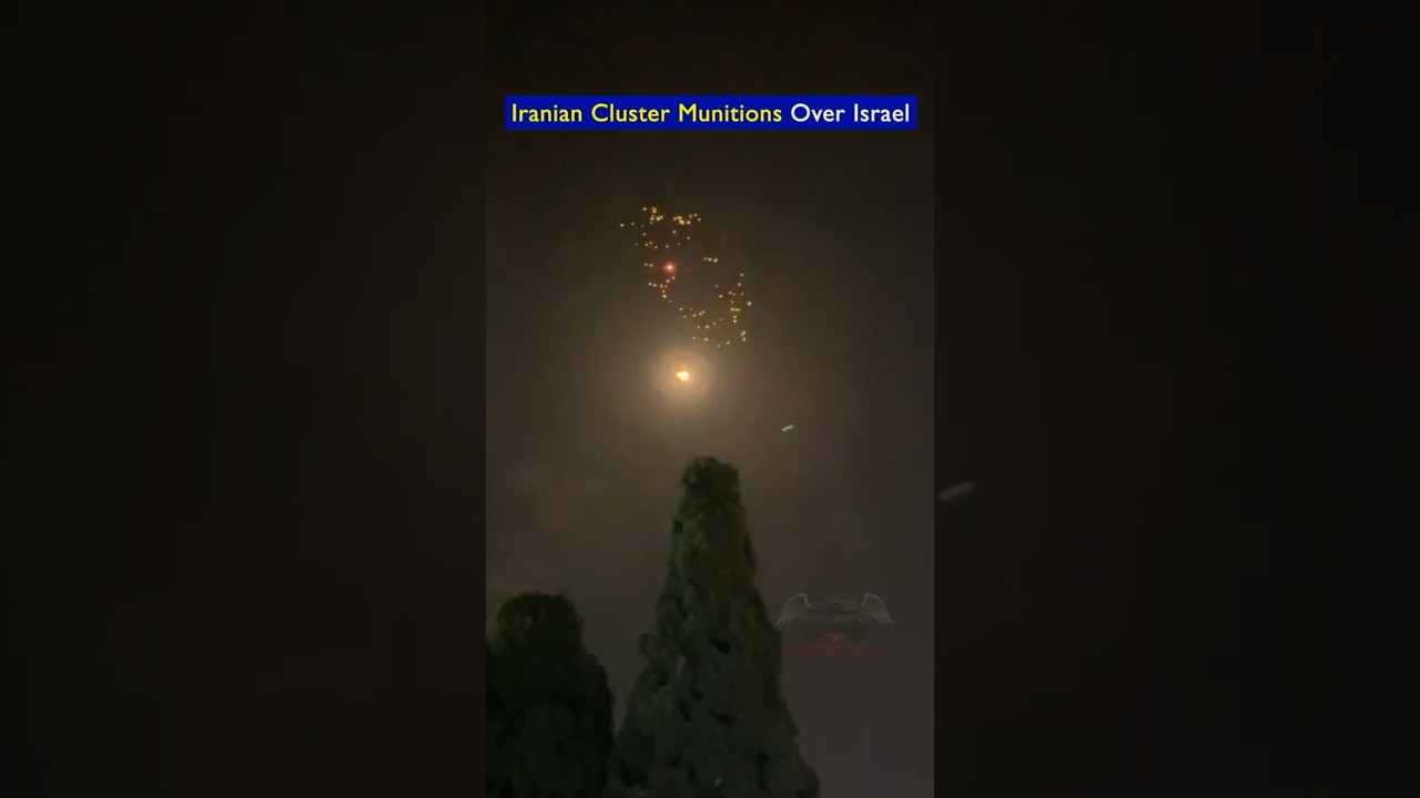 Iran Fires Khorramshahr-4 Missiles with Cluster Warheads toward Israel