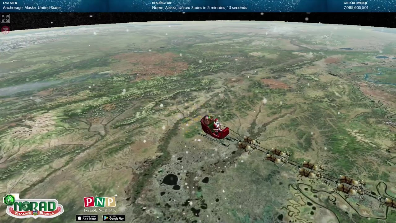 NORAD Santa Tracker Live!