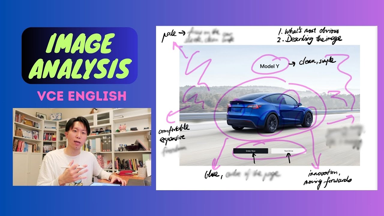 VCE English - How to analyse images (with examples)