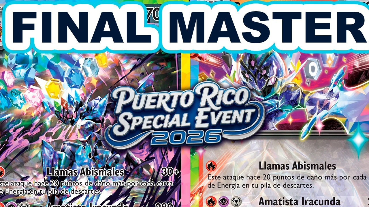 😱 ¡Nadie esperaba este deck!  FINAL Special Event Puerto Rico 2026 | Pokémon TCG