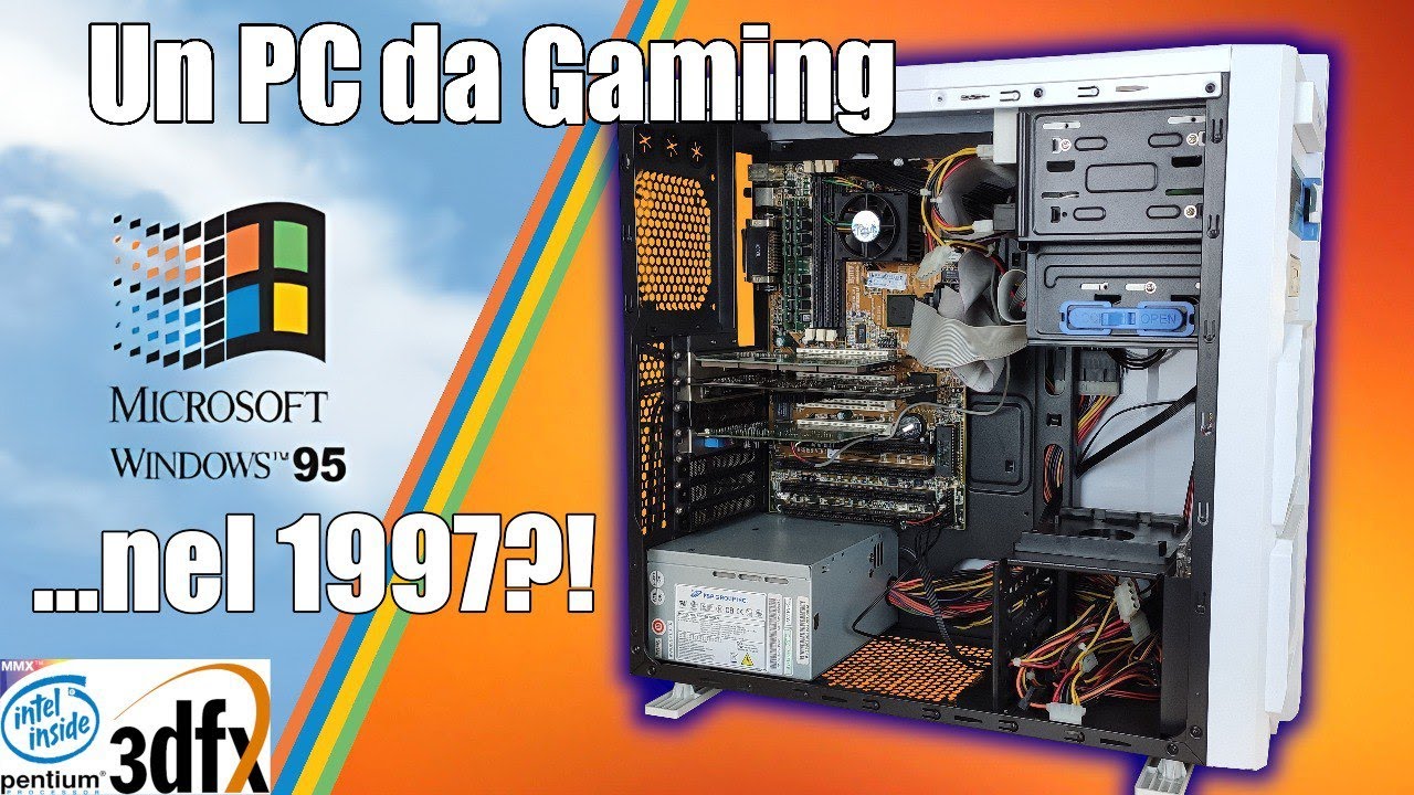 Assembliamo un PC da Gaming... nel 1997! feat. Pentium MMX e 3DFx Voodoo!