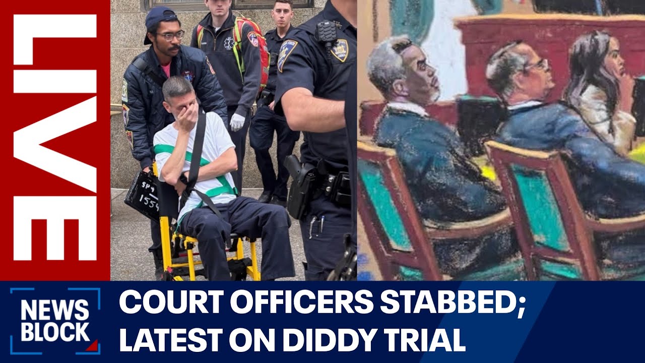 LIVE: 2 court officers stabbed; latest on the Diddy trial l FOX 5 News Block