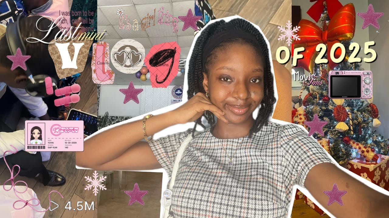 Last mini vlog of 2025˚.༘⋆| Vlogmas week 4 | Cinema day🌸