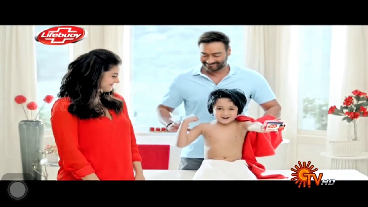 Lifebuoy Ad kajol and ajay devgan
