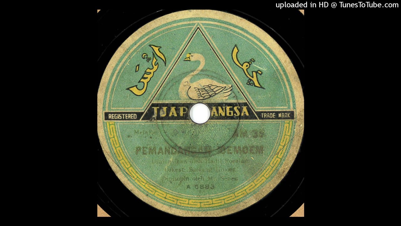 Tjap Angsa A 6883 - Pemandangan 'Oemoem (Hadji Roeslan)