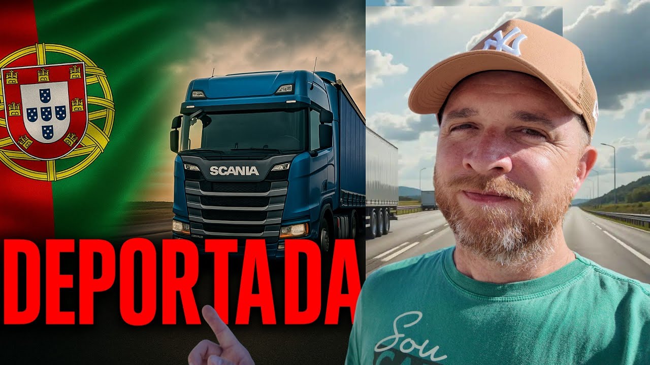 🇵🇹 🚛 Brasileira é DEPORTADA em Portugal 😱 | O que ninguém te conta sobre ser caminhoneiro na Europa