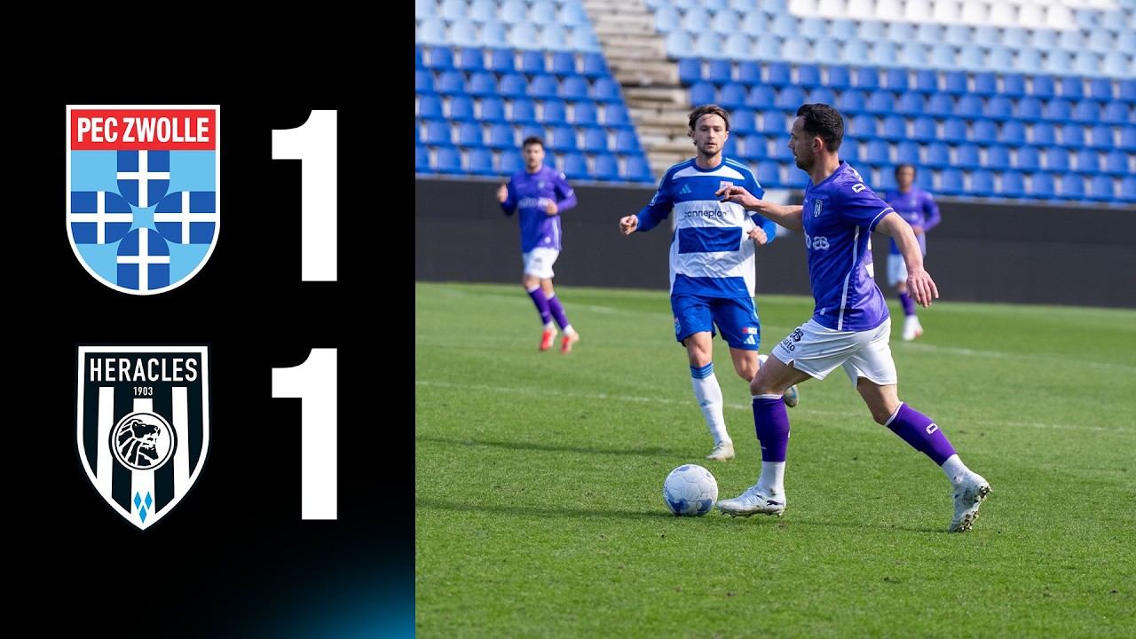 PEC Zwolle - Heracles Almelo | 25-03-2026 | Samenvatting