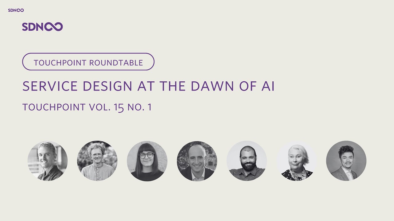 Service Design at the Dawn of AI: Touchpoint Roundtable