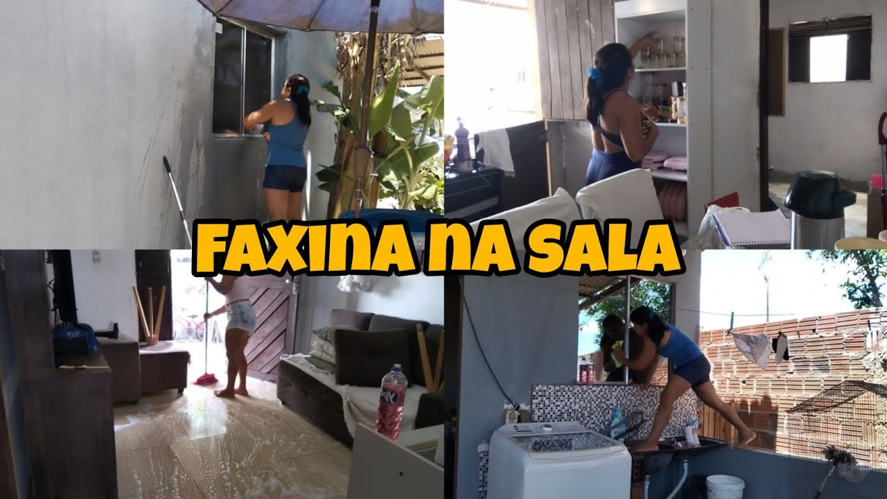 Faxina na sala/lavando as janelas! #faxina #organização #vlog #rotina