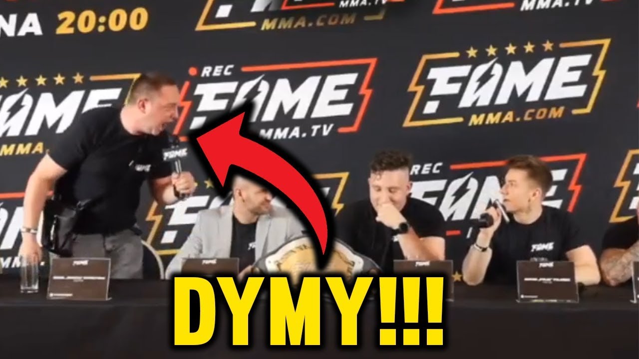 FAME MMA KŁ&Oacute;TNIA POLAKA Z MAGICALEM [CAŁA KONFERENCJA] BOXDEL,GUZIK,MAGICAL,POLAK