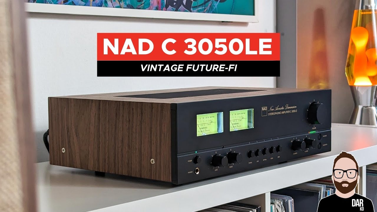 The NAD C3050 LE is a VINTAGE AMPLIFIER for the 21st century!