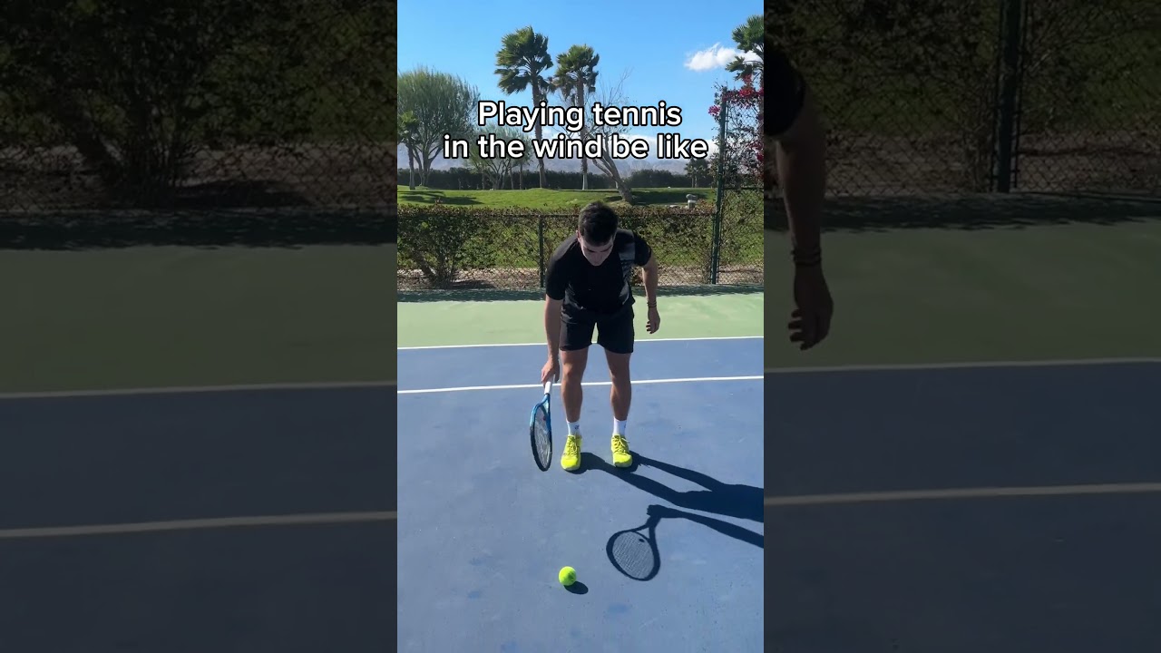 Why All Tennis Players Hate Playing In The Wind 😡