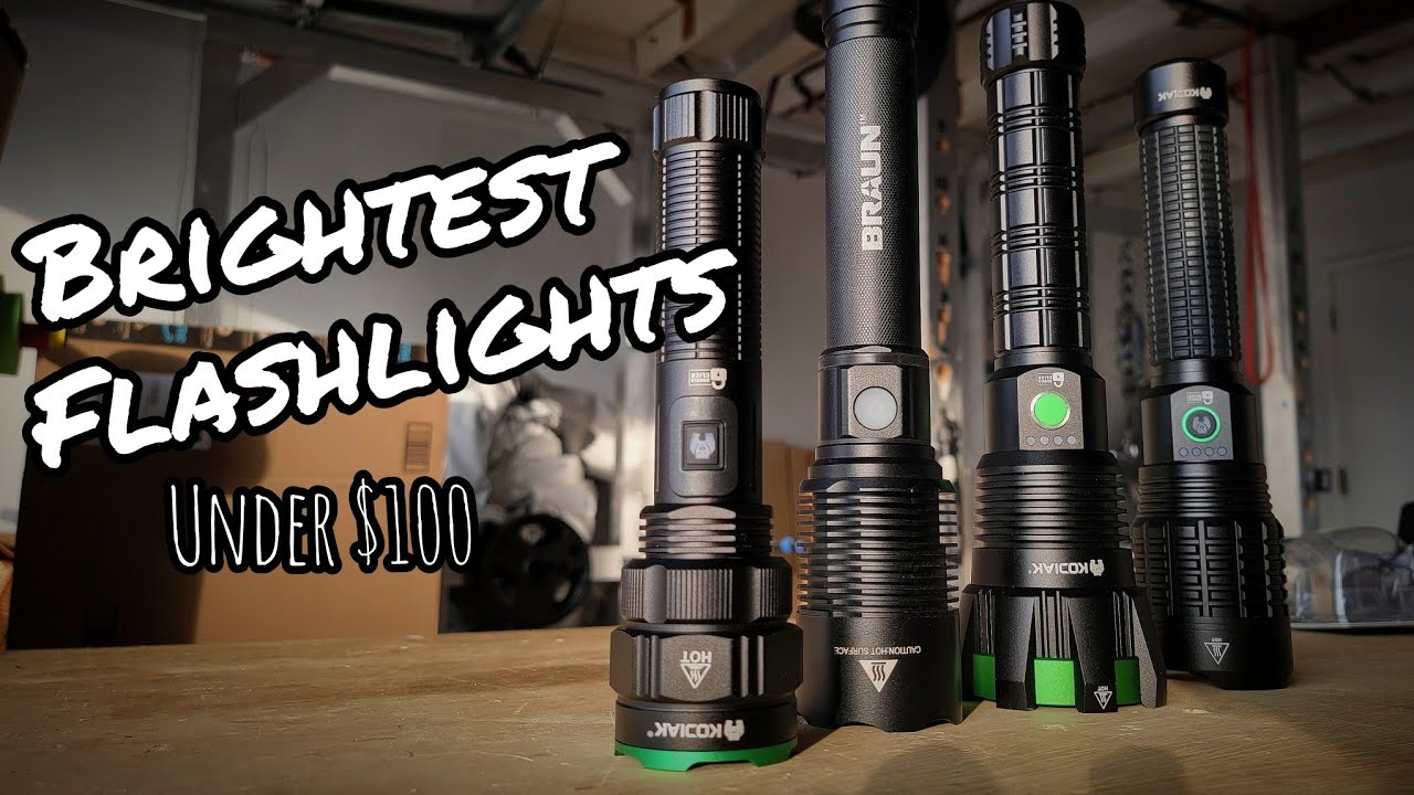 Brightest Flashlights (Under $100)