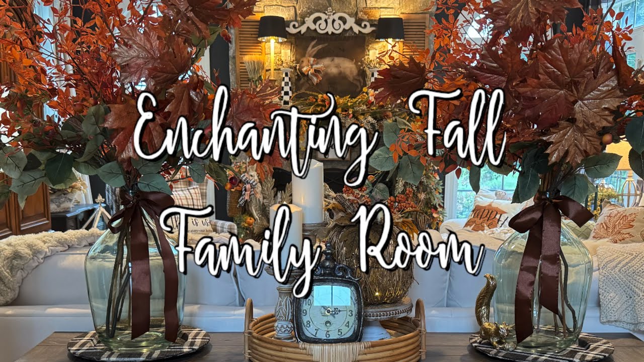 Whimsical Enchanted Forest Fall Decorating 2025 