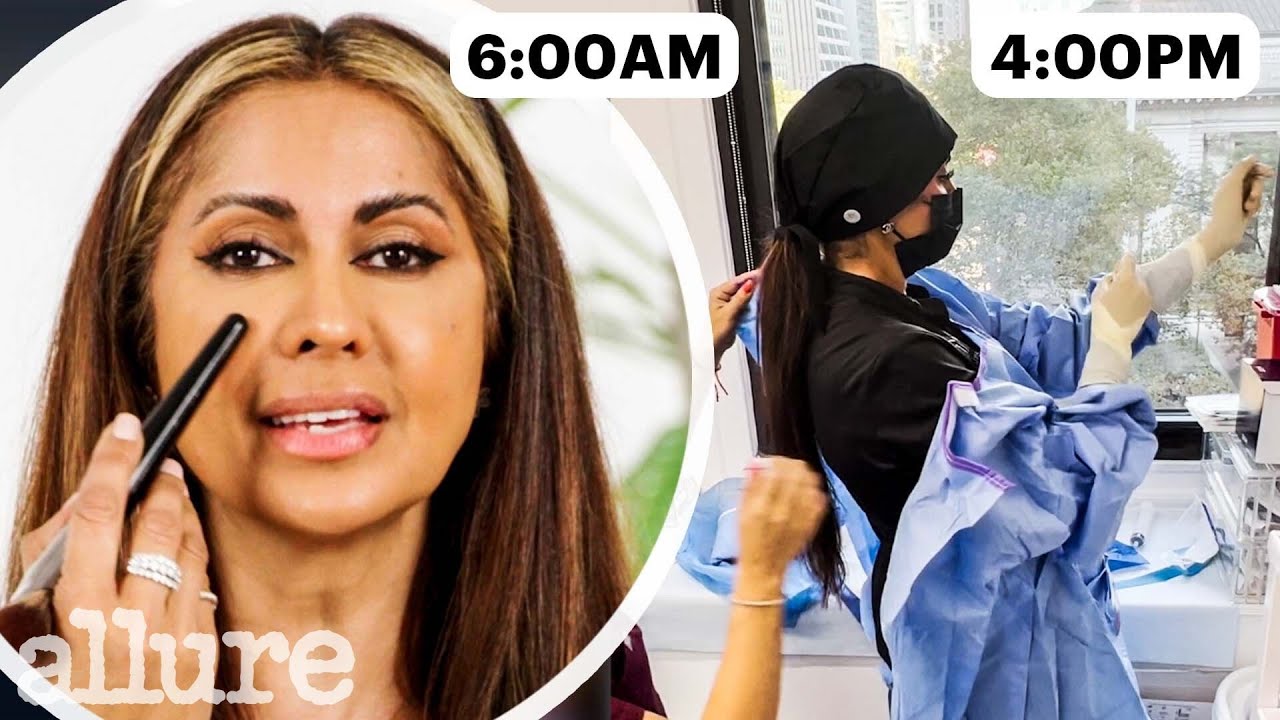 A Cosmetic Surgeon's Entire Routine, from Waking Up to Surgery | Work It | Allure