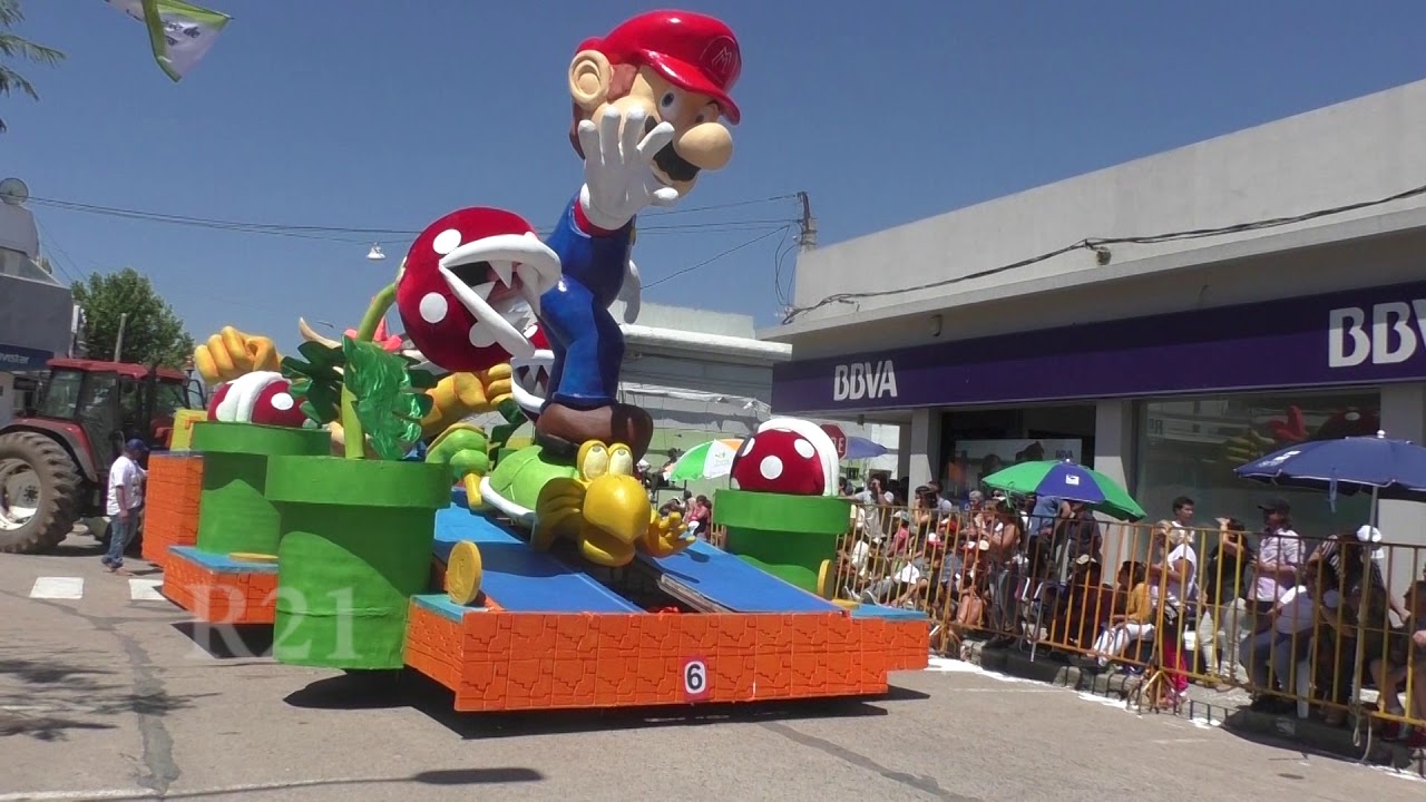 Desfile de carrozas Fiesta de la Primavera Dolores 2018