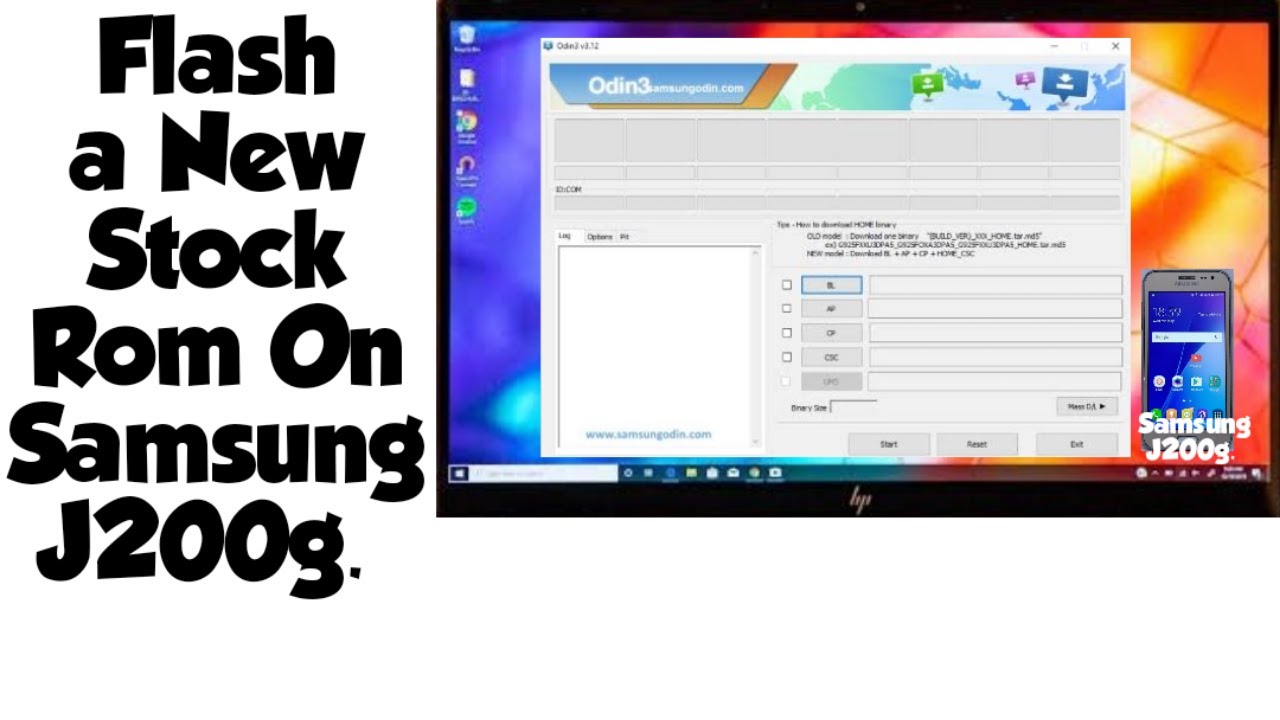 |How To Flash a Stock Rom on Samsung J200g|