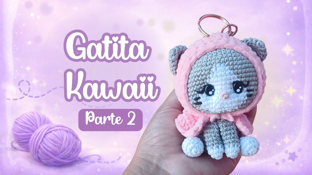 ✨ Sigamos tejiendo nuestra Gatita Amigurumi 🐱 | Parte 2 del tutorial