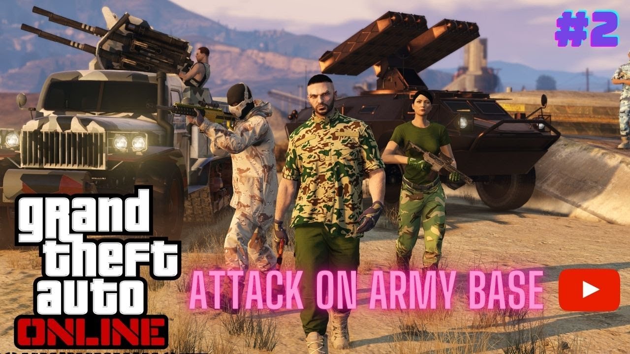 ATTACK ON SECRET ARMY BASE | GTA 5 | GAMEPLAY | #2