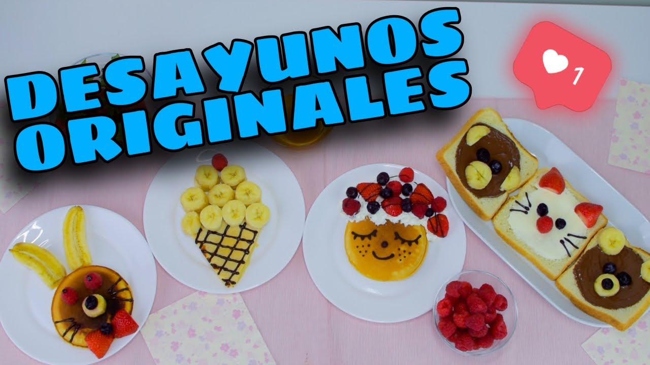 DESAYUNOS ORIGINALES PARA CUARENTENA-FACILES Y RICOS🥞☕️😍