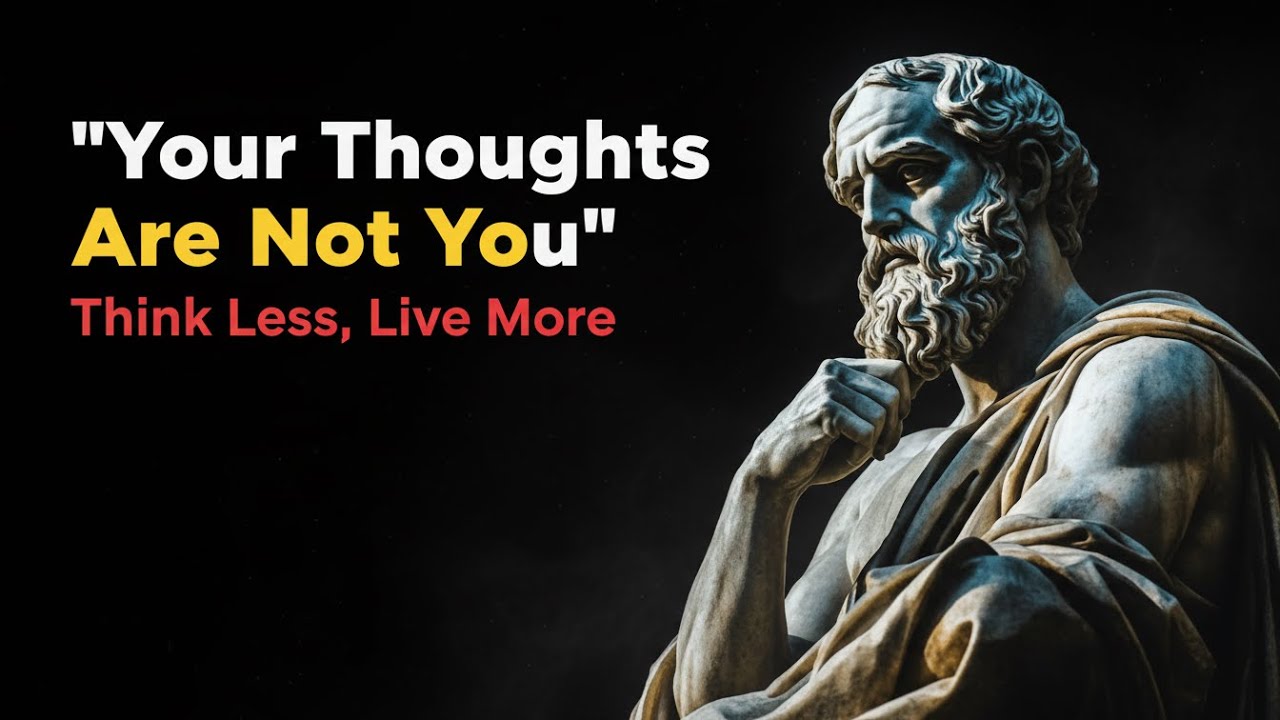 Overthinking Ends When You Understand This Stoic Truth
