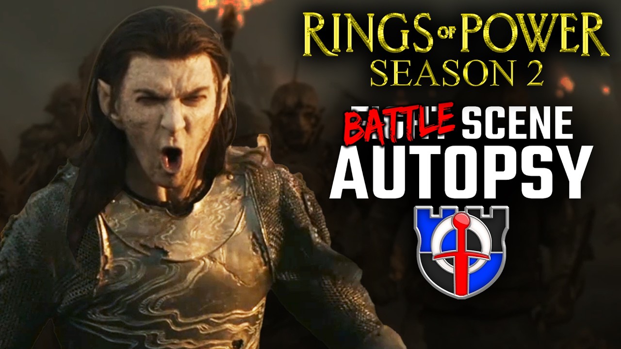 The DUMBEST battle ever! - Rings of Power Siege of Eregion BATTLE SCENE AUTOPSY