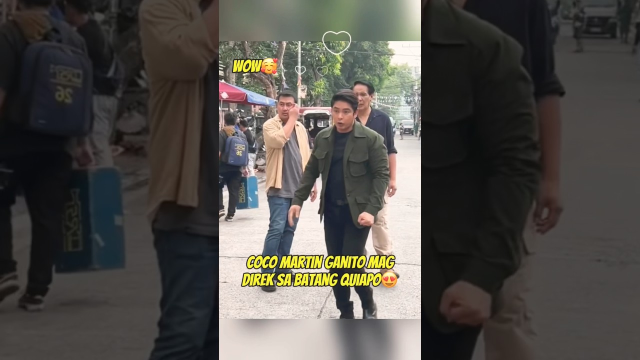 Coco Martin Ganito Mag Direk Sa Batang Quiapo 😍 #cocomartin #viral
