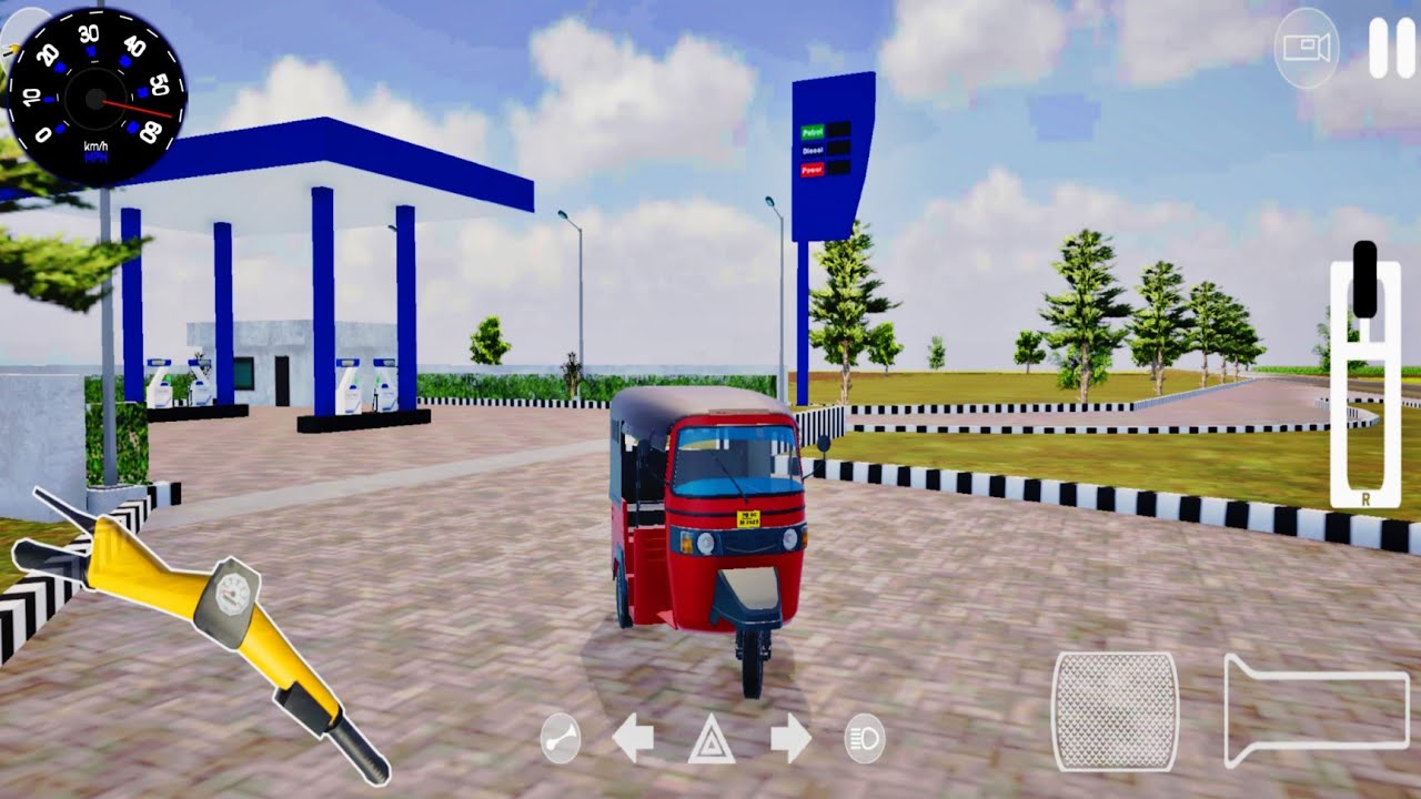 Drive Auto Rickshaw 3d Simulator In City | Auto Rickshaw Tuk Tuk 3d Simulator Gameplay | #games 