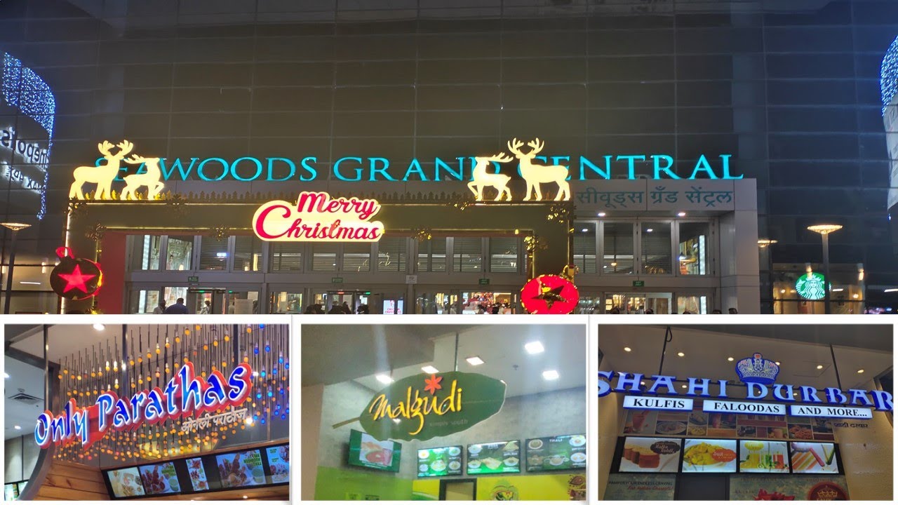 Seawoods Grand Central | Food Court Review | Chrismas Celebration 2020