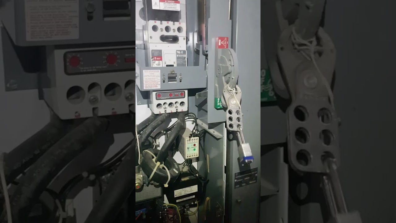 Motor Control Center (MCC) replace size 5 starter bucket | with size 4 starter bucket | Part 1