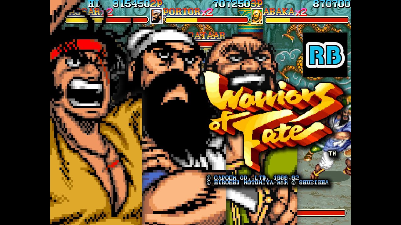 1992 [60fps] Warriors of Fate 3Players Hardest Nomiss ALL