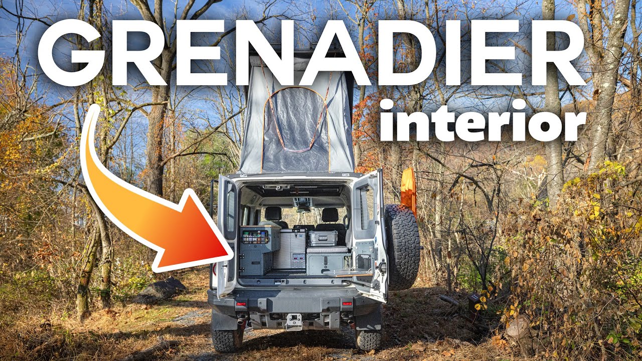 COMPLETE Ineos Grenadier GP Factor Interior Build and Alu-Cab Silenus Roof Conversion