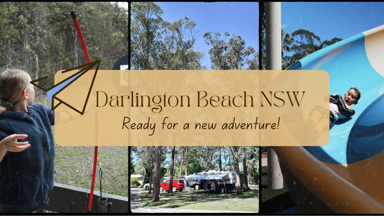 Chilling out at Darlington beach caravan park - Coffs harbour - family travel Australia