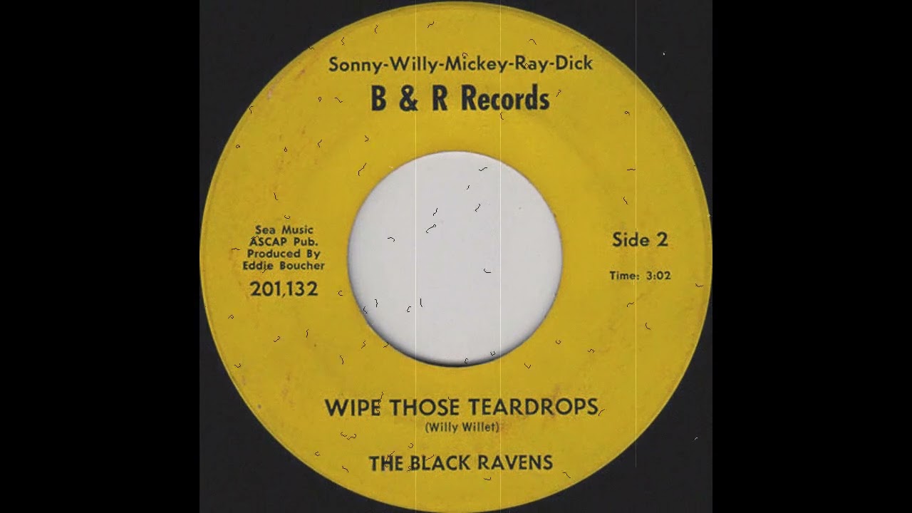 The Black Ravens - Wipe Those Teardrops (1966)